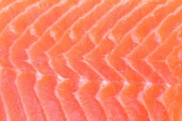 Foto a textura do peixe salmão fresco