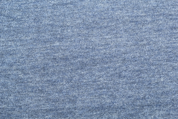 A textura do tecido é uma tonalidade azul.