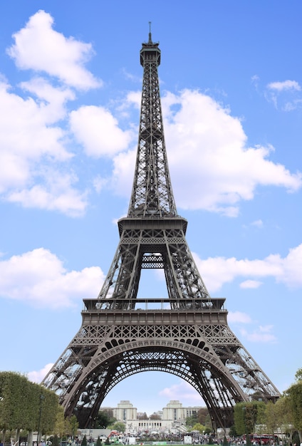 Foto a torre eiffel em paris frança