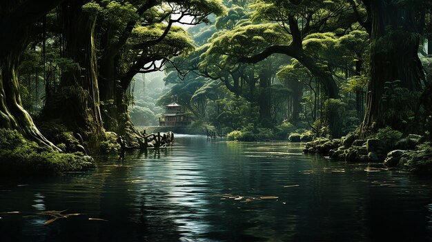 a_tranquil_pond_surrounded_by_weeping_willow_trees_wi