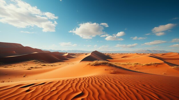 A_vast_desert_landscape_with_sand_dunesphoto_8HD Imagen fotográfica de fondo de pantalla 8K