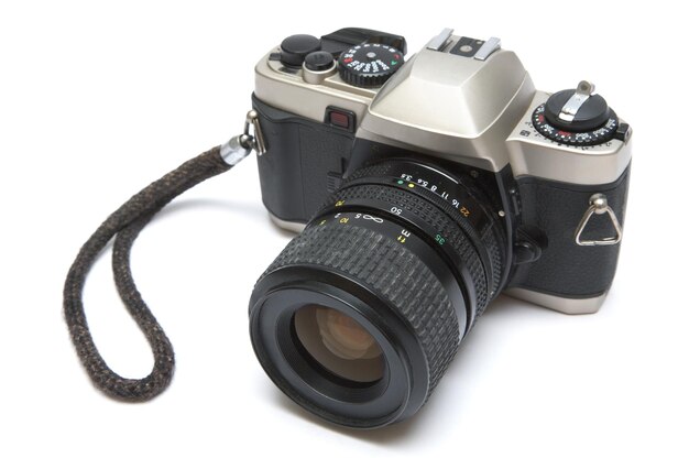 A velha câmera reflex