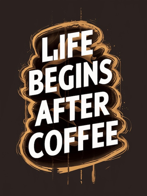 A vida começa depois do café é um projeto criativo