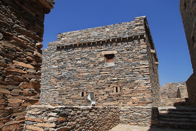 A vila histórica de Al Ain na Arábia Saudita