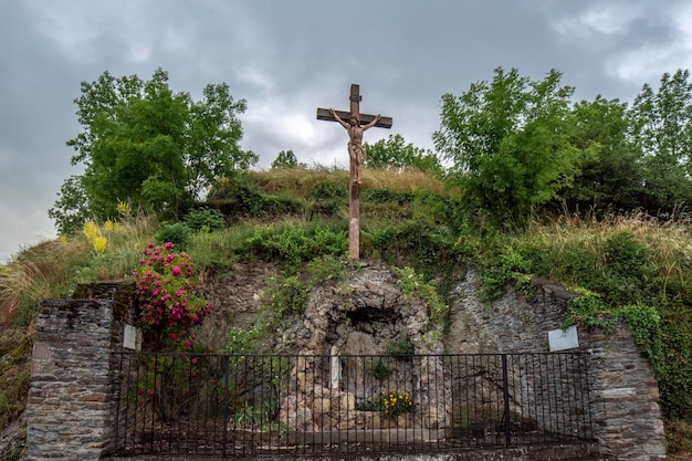 A vila medieval de Conques na França