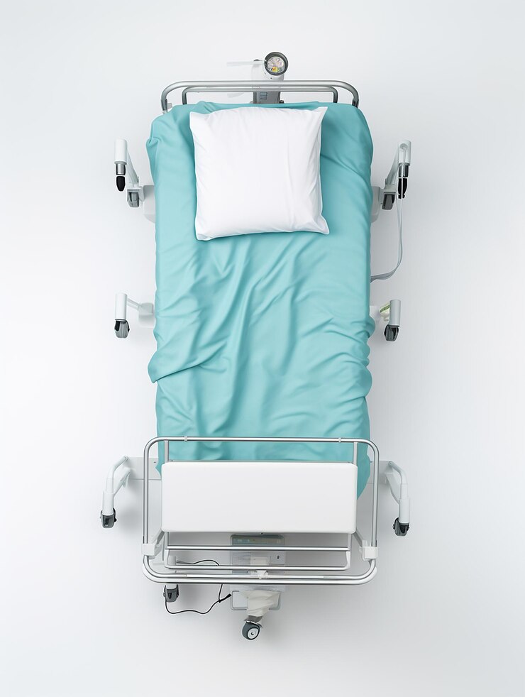 Foto a vista acima é uma ilustração de um sistema médico moderno gerado por ia