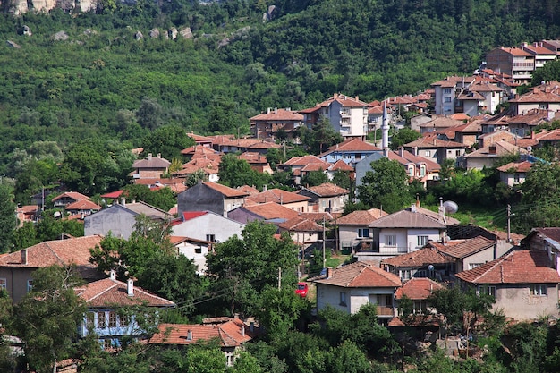 A vista de veliko tarnovo na bulgária