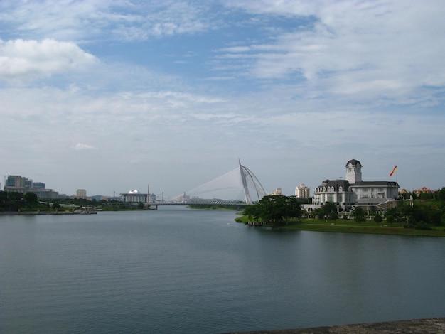 A vista no centro de putrajaya malásia