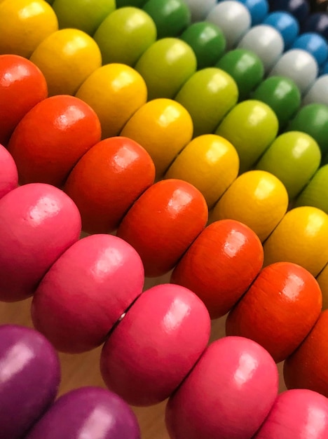 Ábaco multicolor