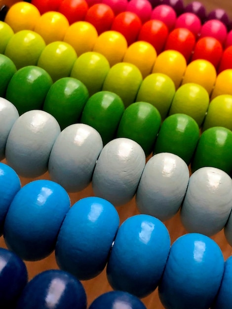 Ábaco multicolor