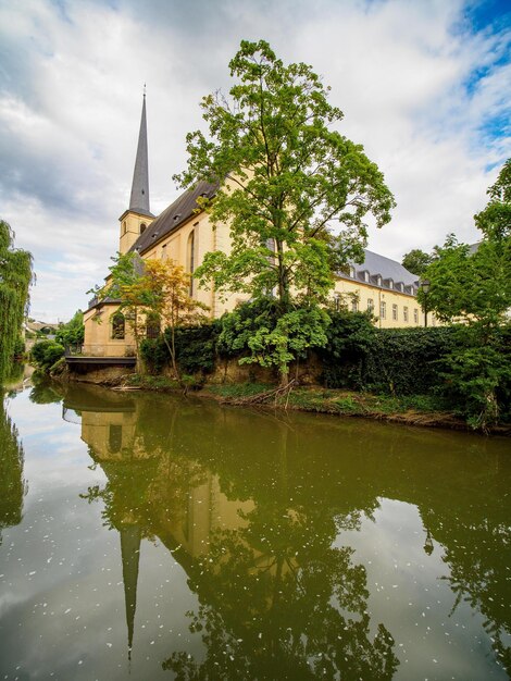 Abadía de Neumunster en el casco antiguo de Luxemburgo