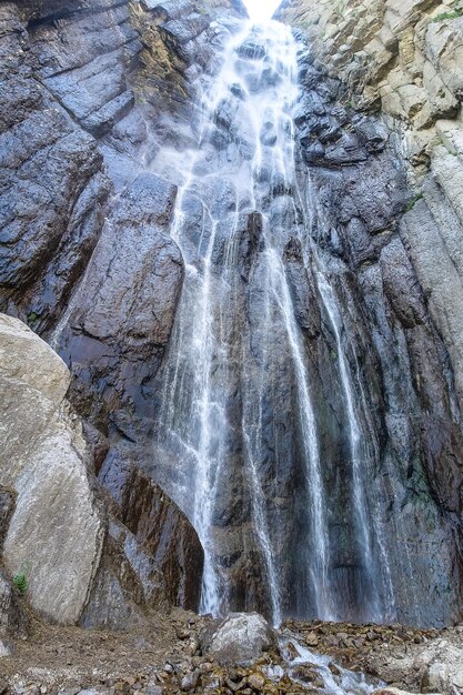 AbaiSu Wasserfall Nordkaukasus KabardinoBalkarien Juni 2021