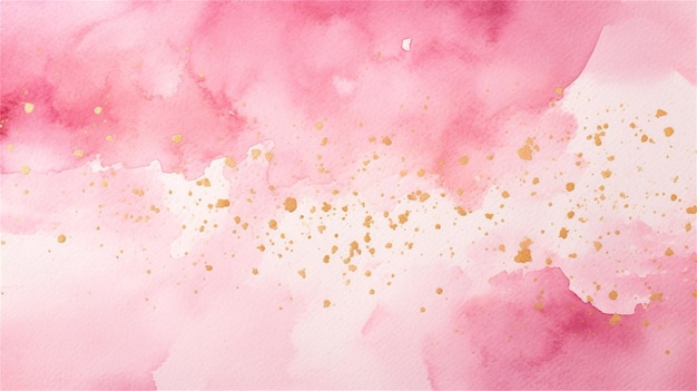 Abaixo de aquarela rosa abstrato para texturas de fundos e design de banners da web