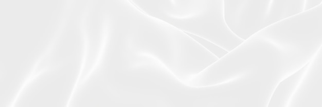Abaixo de pano branco ondulado abstrato