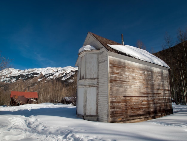 Abandone a cidade mineira de Ironton Park, Colorado.