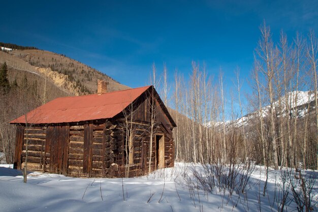 Abandone a cidade mineira de Ironton Park, Colorado.