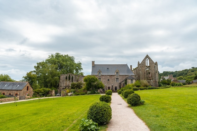Abbaye de Beauport en el pueblo de Paimpol, departamento de CÃƒÂ´tes-d'Armor, Bretaña Francesa. Francia