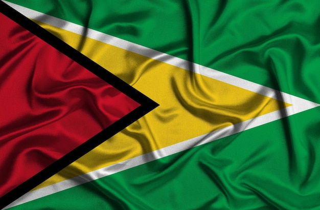 Abbildung der Guyana-Flagge