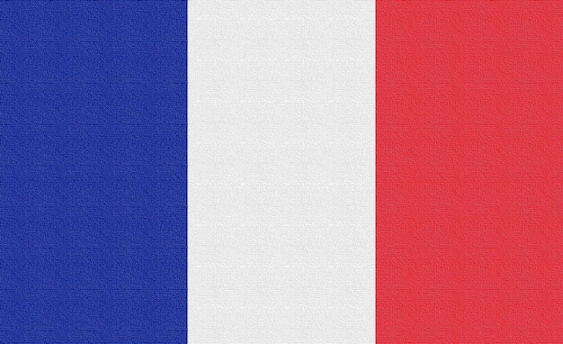 Abbildung der Nationalflagge von Frankreich