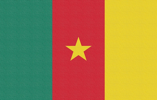 Abbildung der Nationalflagge von Kamerun