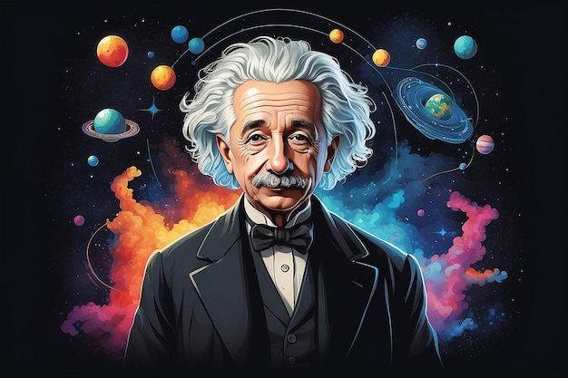 Abbildung von Albert Einstein