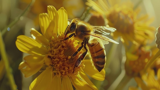 La abeja de la miel