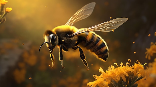 Abeja voladora