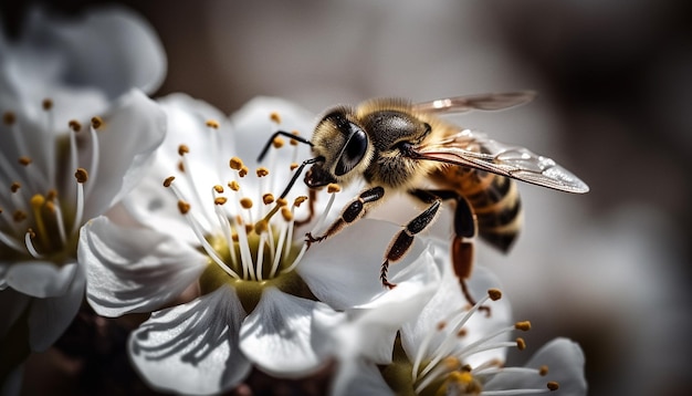 abelha na flor