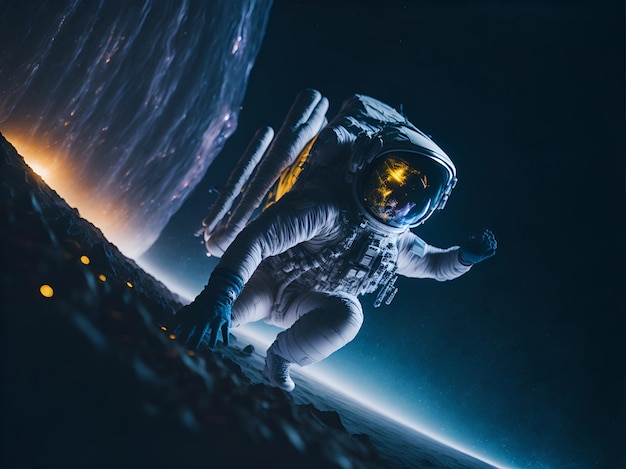 Abenteuer einer generativen Astronauten-KI