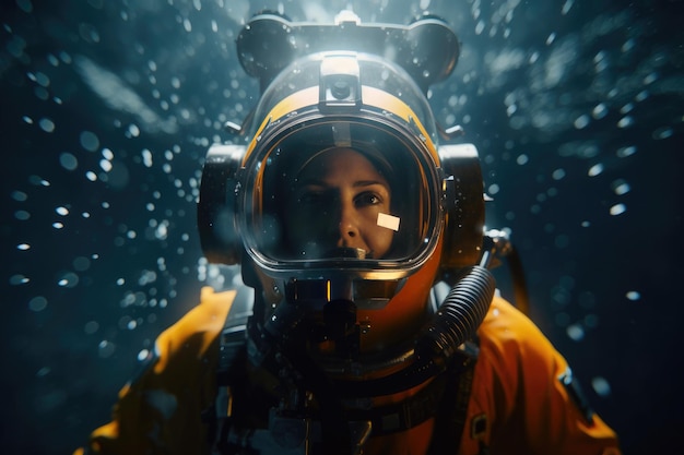 Abenteuerhafte Unterwasser-Ausflüge Generative KI