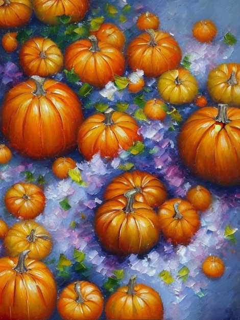 Abóboras laranjas decorativas uma jackolantern ou jack olantern halloween ou halloween allhall