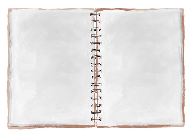Abra páginas de caderno png adesivo papelaria doodle fundo transparente