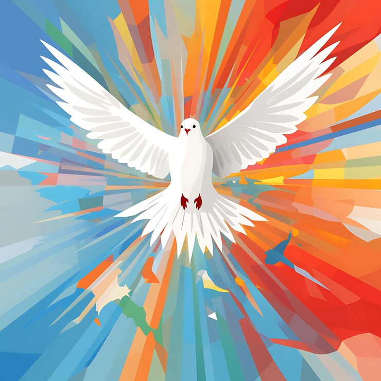 Foto abraçando a paz mundial um poster de liberdade felicidade e harmonia global