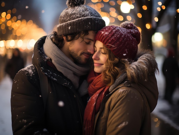 Abraço Eterno Uma foto cativante de uma pessoa vivenciando um amor profundo no Dia dos Namorados