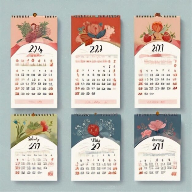 Abraza el año por delante Calendario 2024 Organiza el plan y aprovecha cada día