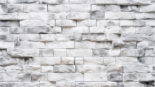 Abrazando la belleza de las texturas de las paredes de ladrillo blanco como fondo