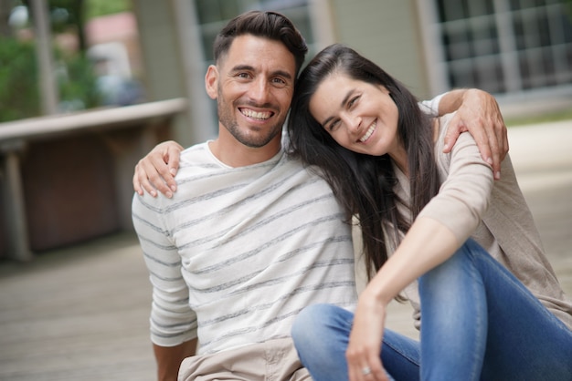 abrazos de pareja