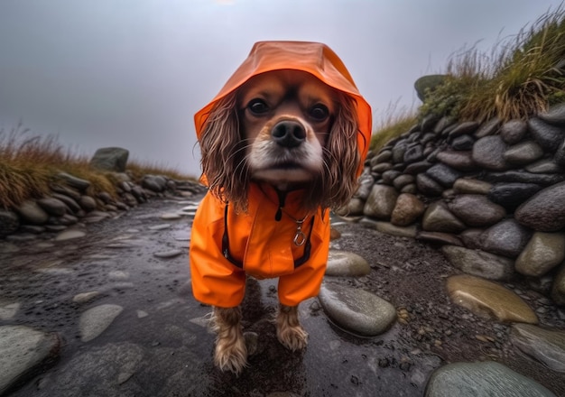 abrigo de lluvia para perros