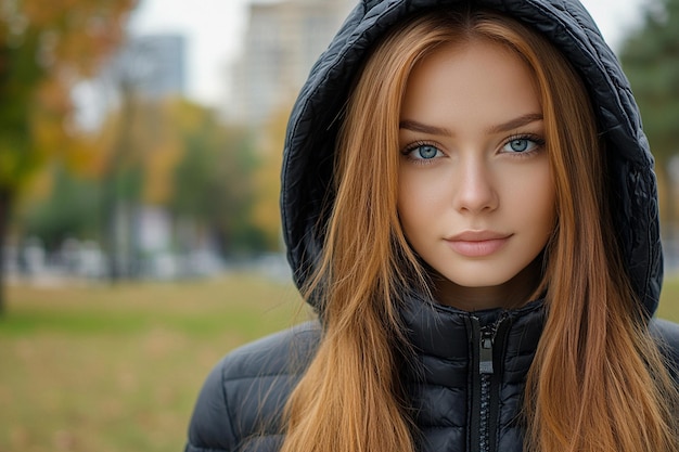 Abrigos de invierno de moda con capucha desmontable