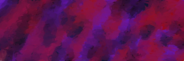 Abstração colorida pintada de tons vermelhos e azuis manchada em papel de textura