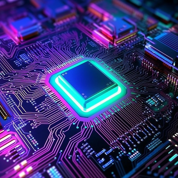 abstração de dados de chip de computador