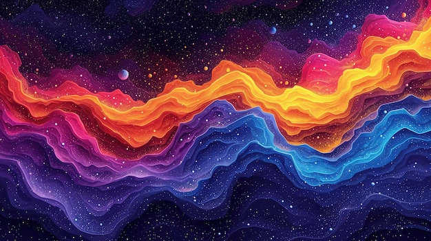 Abstracção de fundo Nebu de fundo Banner HD