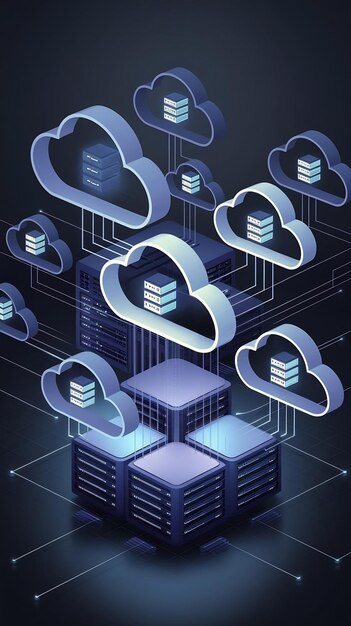 Abstracción de la computación en nube el concepto de estructura tecnológica