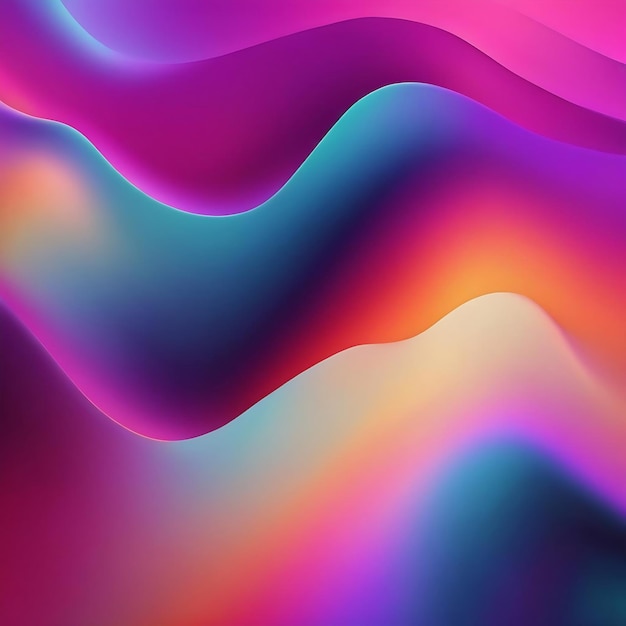 Abstract 6 helle Hintergrundtapeten farbenfroher Gradient verschwommen weich glatt