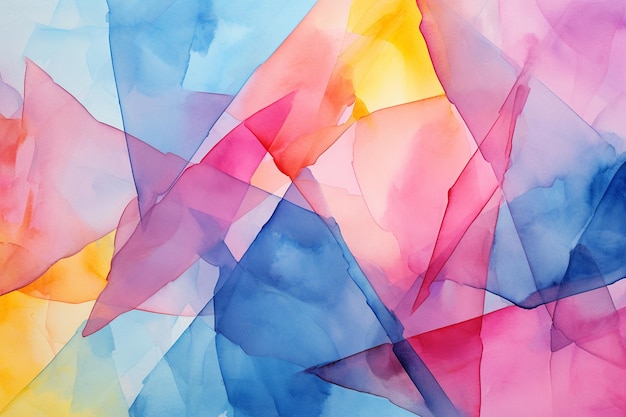 Abstract Aquarell-Hintergrund erstellt mit generativer KI