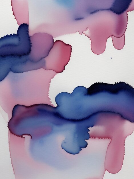 Abstract Aquarell Hintergrund Mitternachtstraum