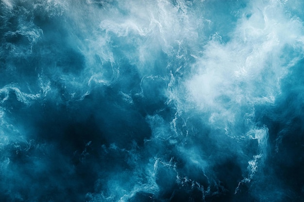 Abstract Blauer Wirbel