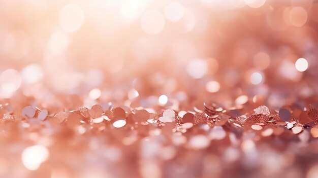 Foto abstract blur rose gold glitter sparkle verfockiert