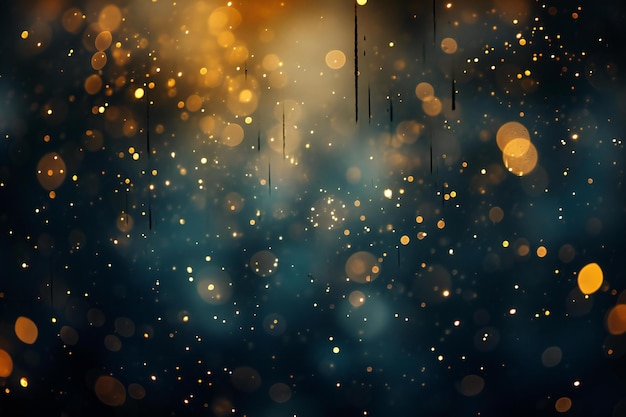 Foto abstract bokeh luzes de fundo conceito de natal e ano novo