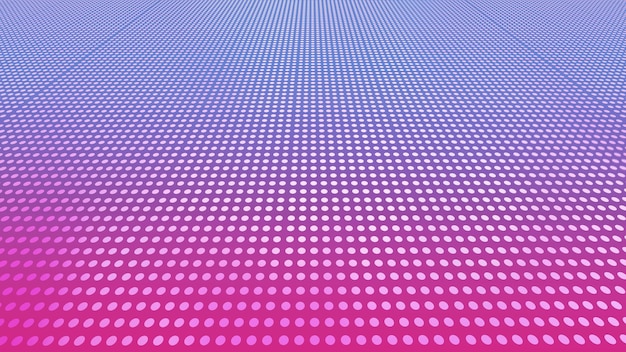 Abstract Circle Dots Gradient Background3d-Rendering